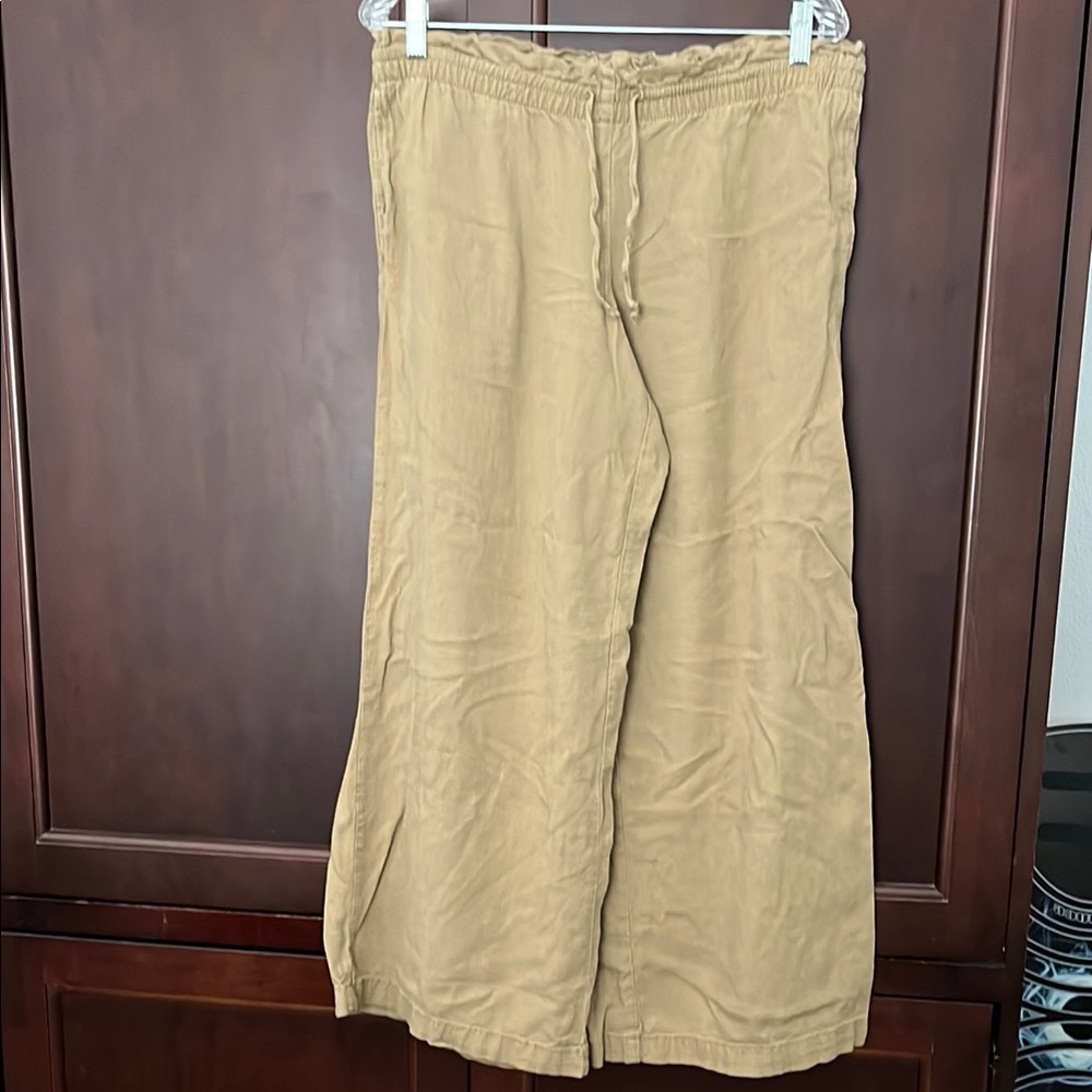 Linen Wide Leg Pants